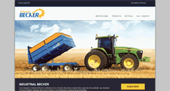 Desktop Screenshot of industrialbecker.com.br