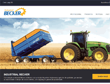 Tablet Screenshot of industrialbecker.com.br